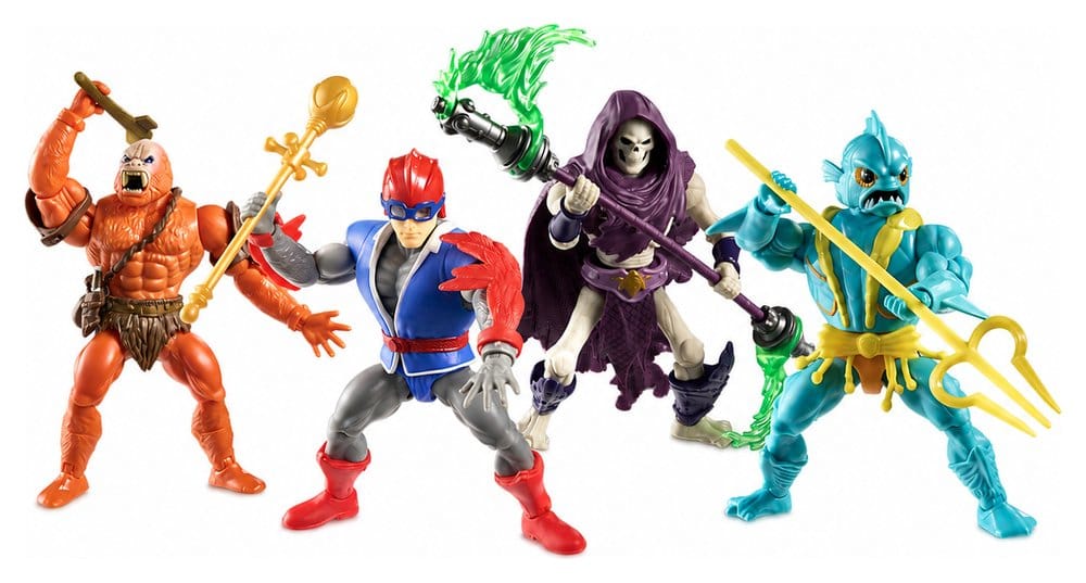 Masters of the Universe Origins Pack de 4 Figuras Battle for Subternia 14 cm