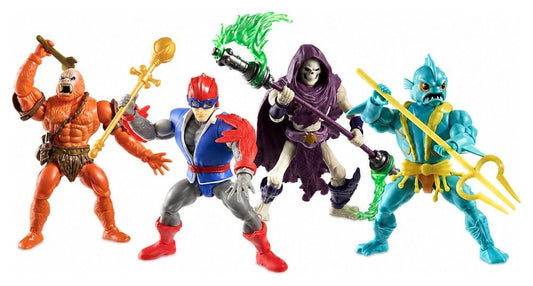 Masters of the Universe Origins Pack de 4 Figuras Battle for Subternia 14 cm