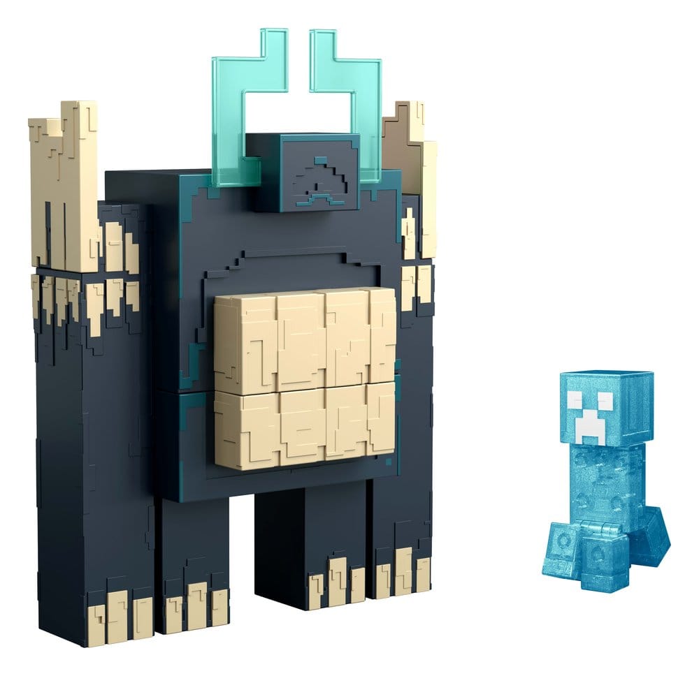 Minecraft Dungeons II Figura con Luz y Sonido Twisted Warden