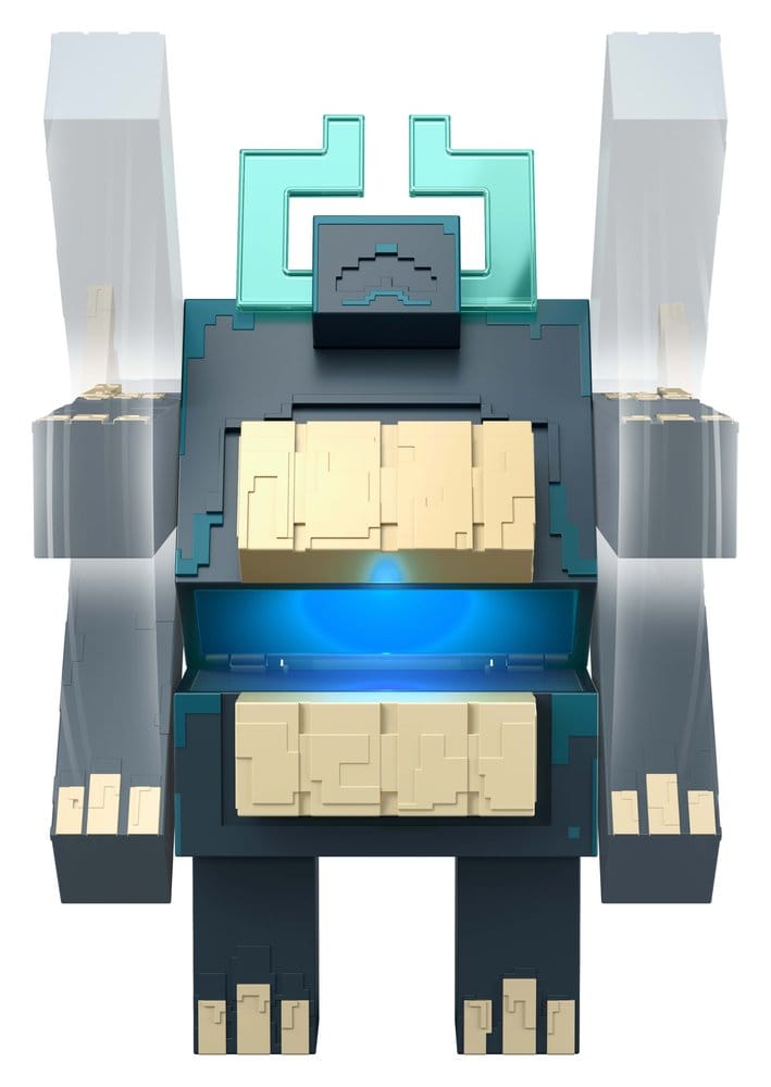 Minecraft Dungeons II Figura con Luz y Sonido Twisted Warden