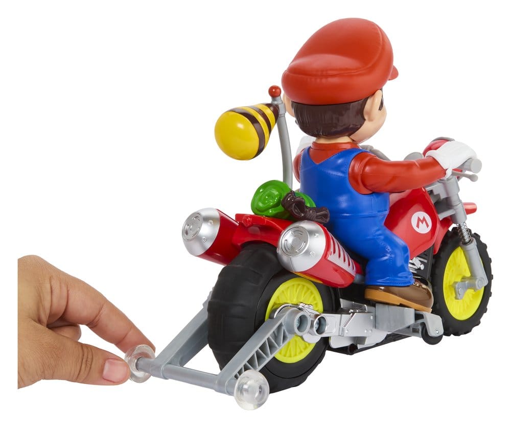 Super Mario Galaxy: la película Hot Wheels Vehículo Radiocontrol Mario Wheelie Motocross