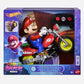 Super Mario Galaxy: la película Hot Wheels Vehículo Radiocontrol Mario Wheelie Motocross