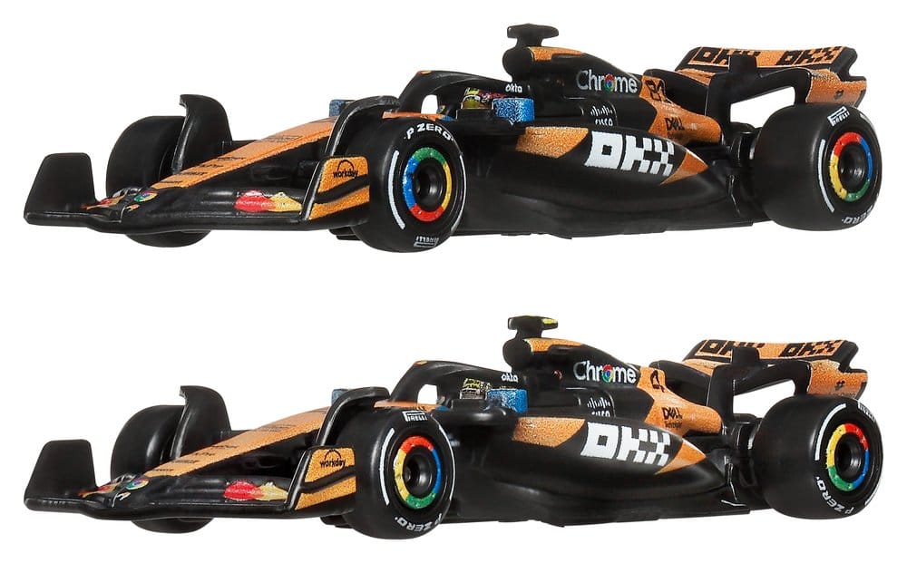 Fórmula 1 Hot Wheels Premium Pack de 2 Vehículos Die-Cast 1:64 Team McLaren