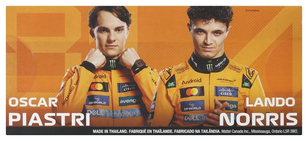 Fórmula 1 Hot Wheels Premium Pack de 2 Vehículos Die-Cast 1:64 Team McLaren