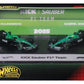 Fórmula 1 Hot Wheels Premium pack de 2 Vehículos Die-Cast 1/64 KICK Sauber Team