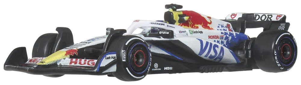 Fórmula 1 Hot Wheels Premium Pack de 2 Vehículos Die-Cast 1:64 Team Visa Cash App Racing Bulls