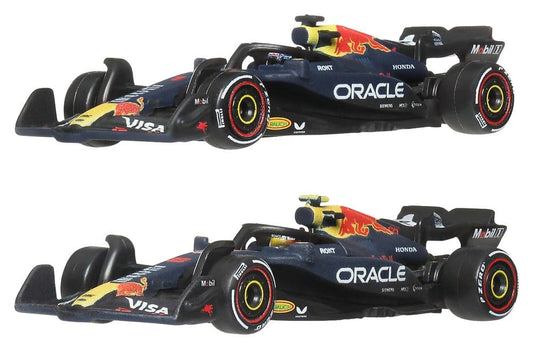 Fórmula 1 Hot Wheels Premium pack de 2 Vehículos Die-Cast 1/64 Oracle Red Bull Racing