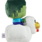 Minecraft Deluxe Peluche Chicken Jockey 20 cm