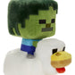Minecraft Deluxe Peluche Chicken Jockey 20 cm