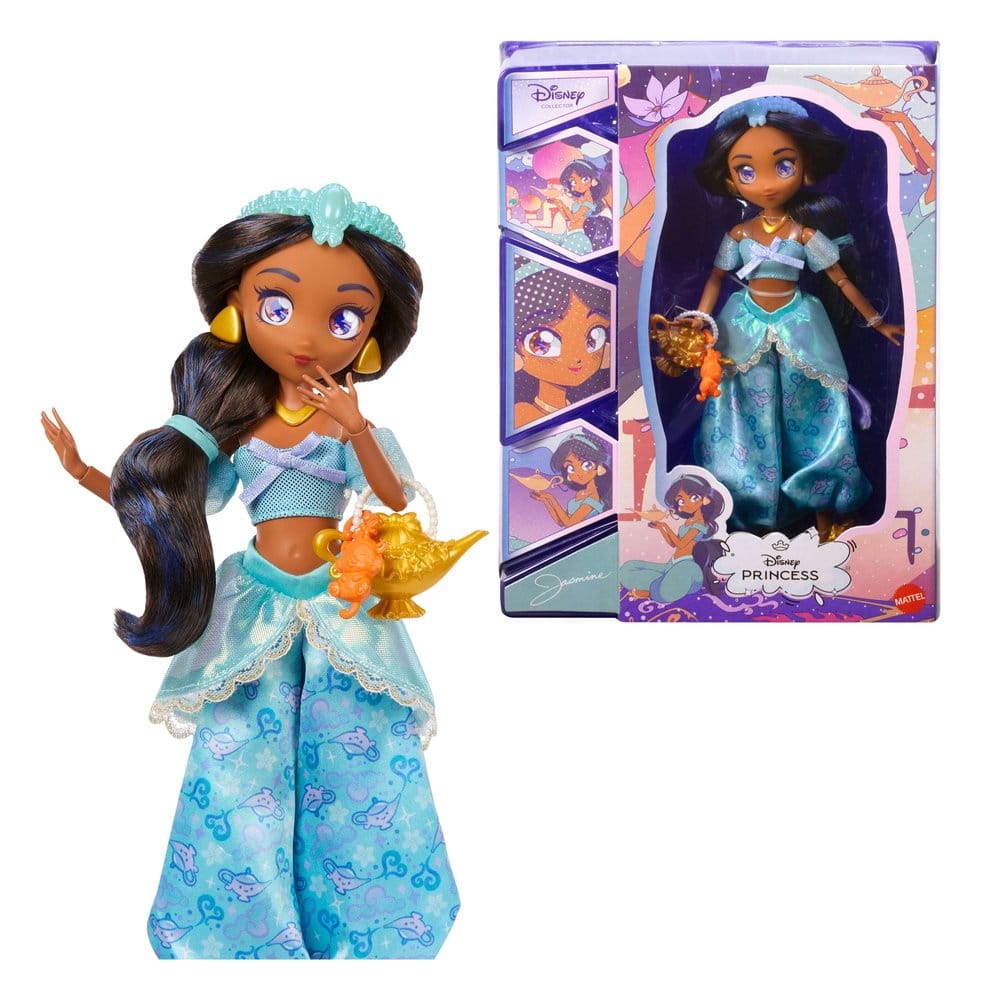 Disney Princess Muñeca Manga Jasmine 22 cm