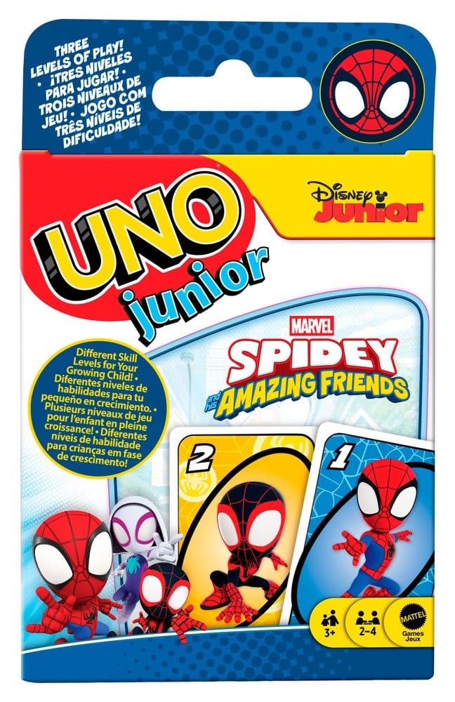 Spidey & His Amazing Friends UNO Junior Juego de Cartas