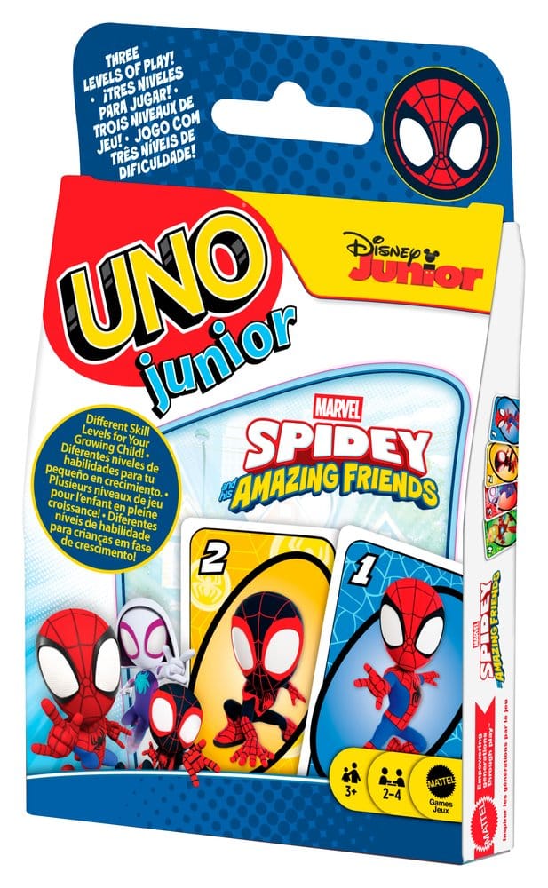Spidey & His Amazing Friends UNO Junior Juego de Cartas