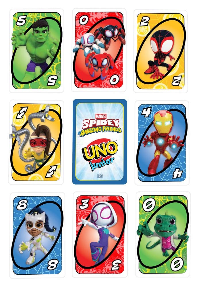 Spidey & His Amazing Friends UNO Junior Juego de Cartas