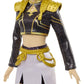 KPop Demon Hunters Muñeca Cantante Huntrix Zoey (Golden)