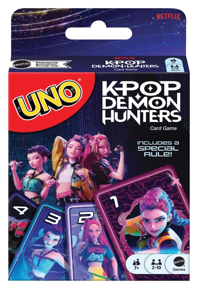 KPop Demon Hunters UNO Juego de Cartas