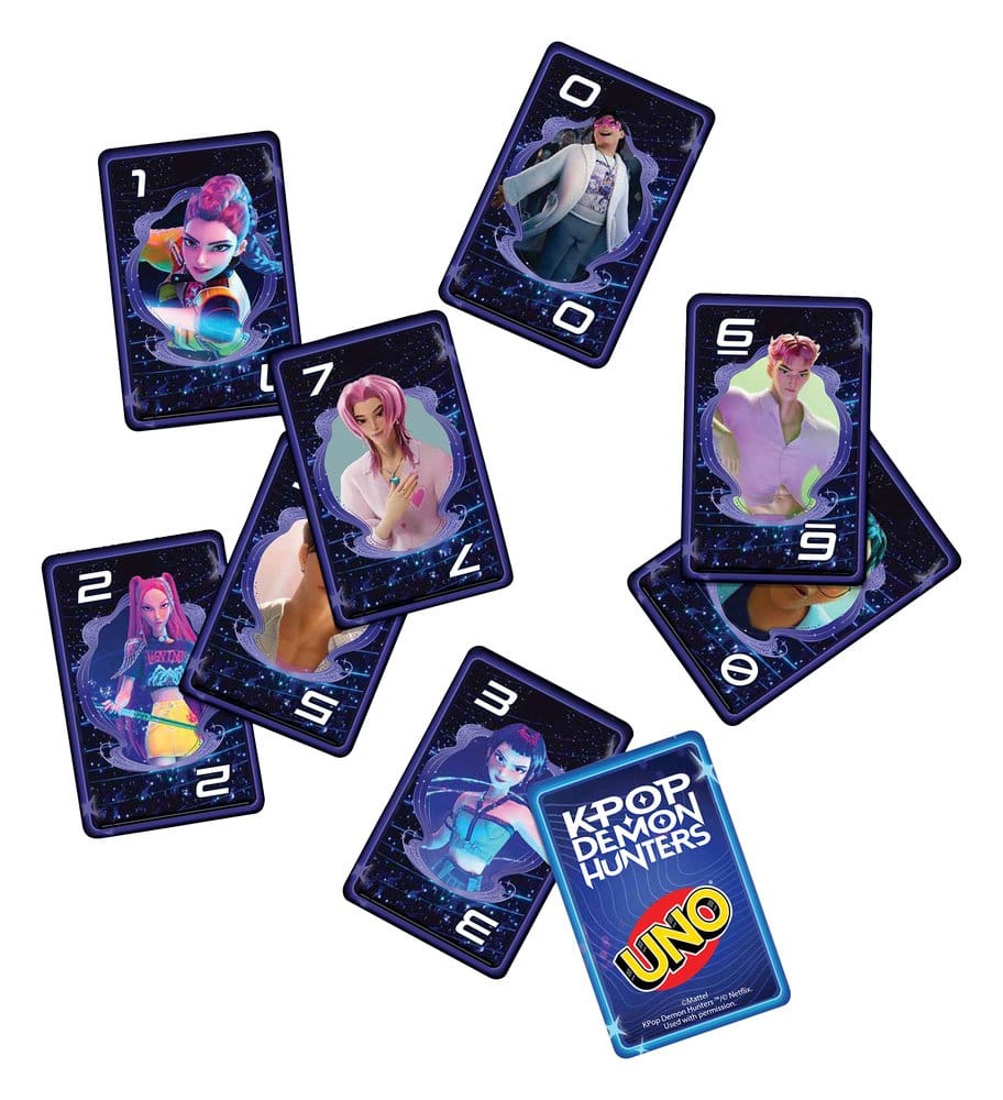 KPop Demon Hunters UNO Juego de Cartas
