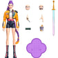 KPop Demon Hunters Figura Huntrix Rumi (How It's Done) 15 cm