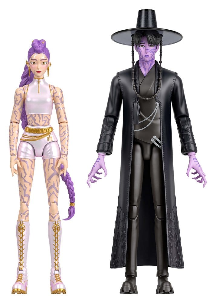 KPop Demon Hunters Pack de 2 Figuras Rumi & Jinu (Final Battle) 15 cm