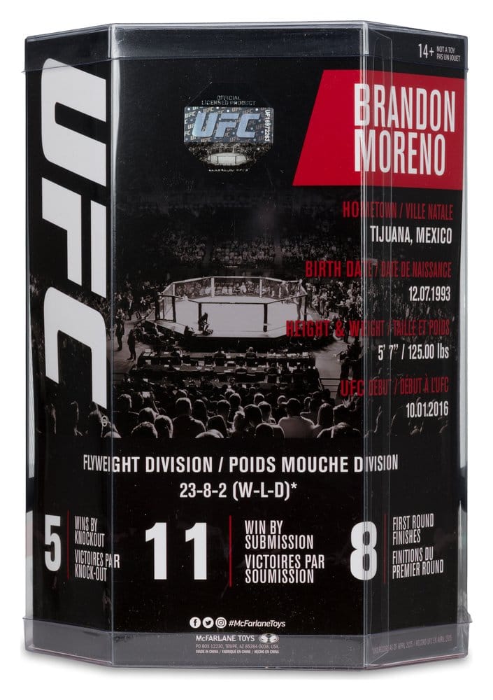 UFC Posed Estatua PVC Brandon Moreno 16 cm