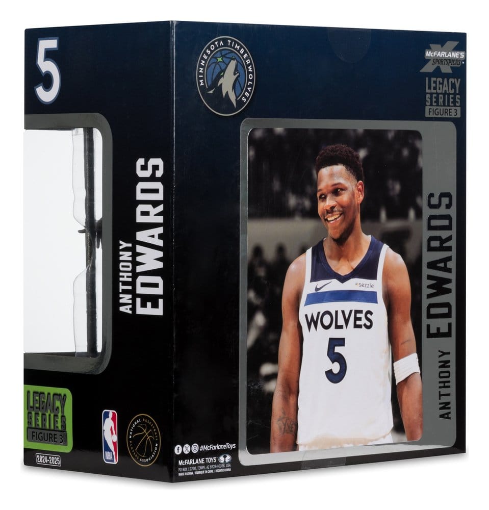 NBA McFarlane's SportsPicks Figura Anthony Edwards (Minnesota Timberwolves) 21 cm