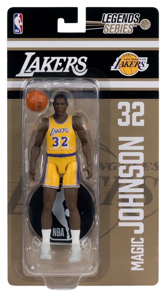 NBA Legends Series Figura Earvin "Magic" Johnson (Los Angeles Lakers) 15 cm