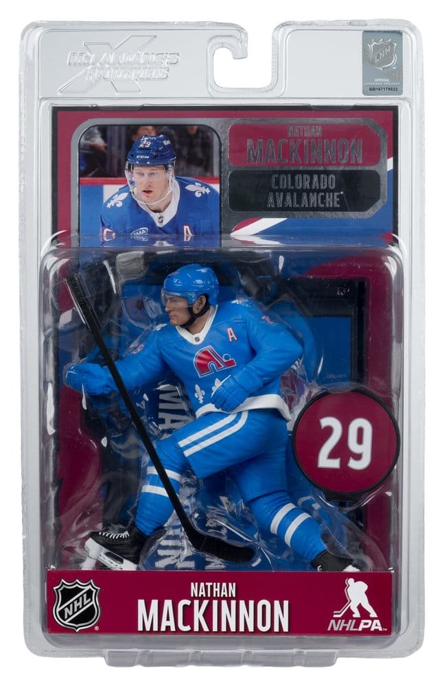 NHL McFarlane SportsPicks Figura Nathan MacKinnon (Quebec Nordiques Retro) 18 cm
