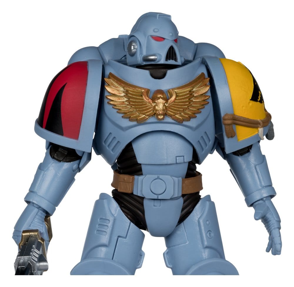 Warhammer 40,000 Figura Grey Hunter (Space Wolves) 18 cm