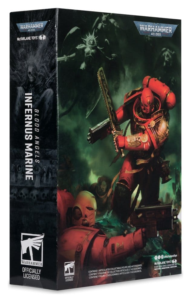 Warhammer 40,000 Figura Infernus Marine (Blood Angels) 18 cm