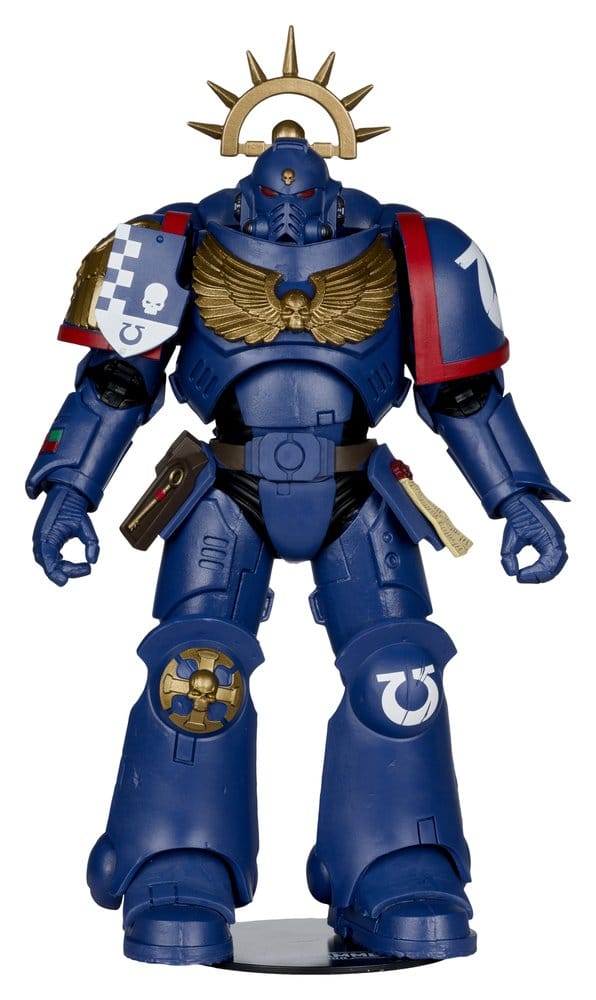 Warhammer 40,000 Total War Figura 3rd Company Lieutenant (Ultramarines) 18 cm