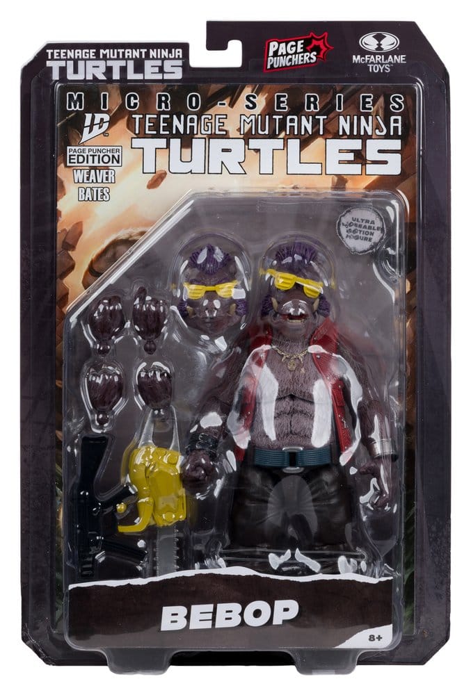 Las Tortugas Ninja Page Punchers Figura Bebop 16 cm