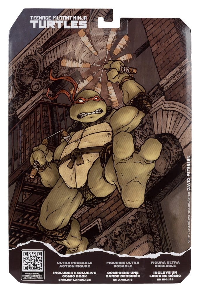 Las Tortugas Ninja Page Punchers Figura Michelangelo 13 cm