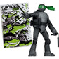 Las Tortugas Ninja Page Punchers Figura Michelangelo (Black White & Green) (Red Platinum Edition) 13 cm