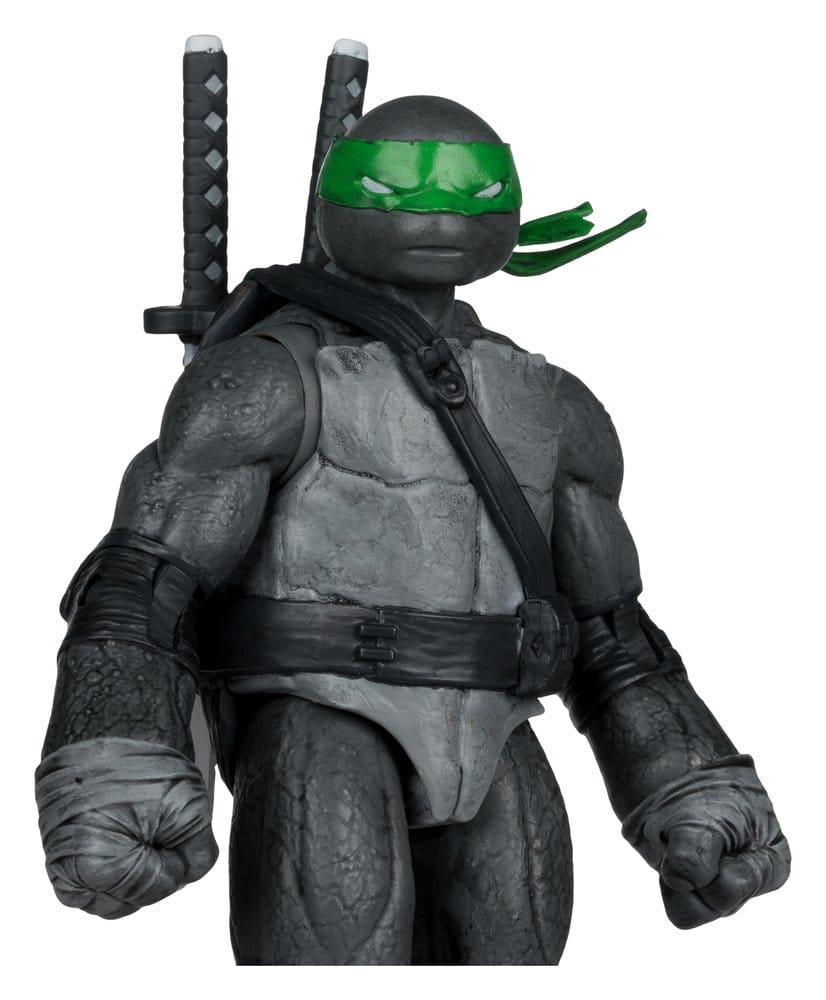 Las Tortugas Ninja Page Punchers Figura Leonardo (Black White & Green) (Red Platinum Edition) 13 cm