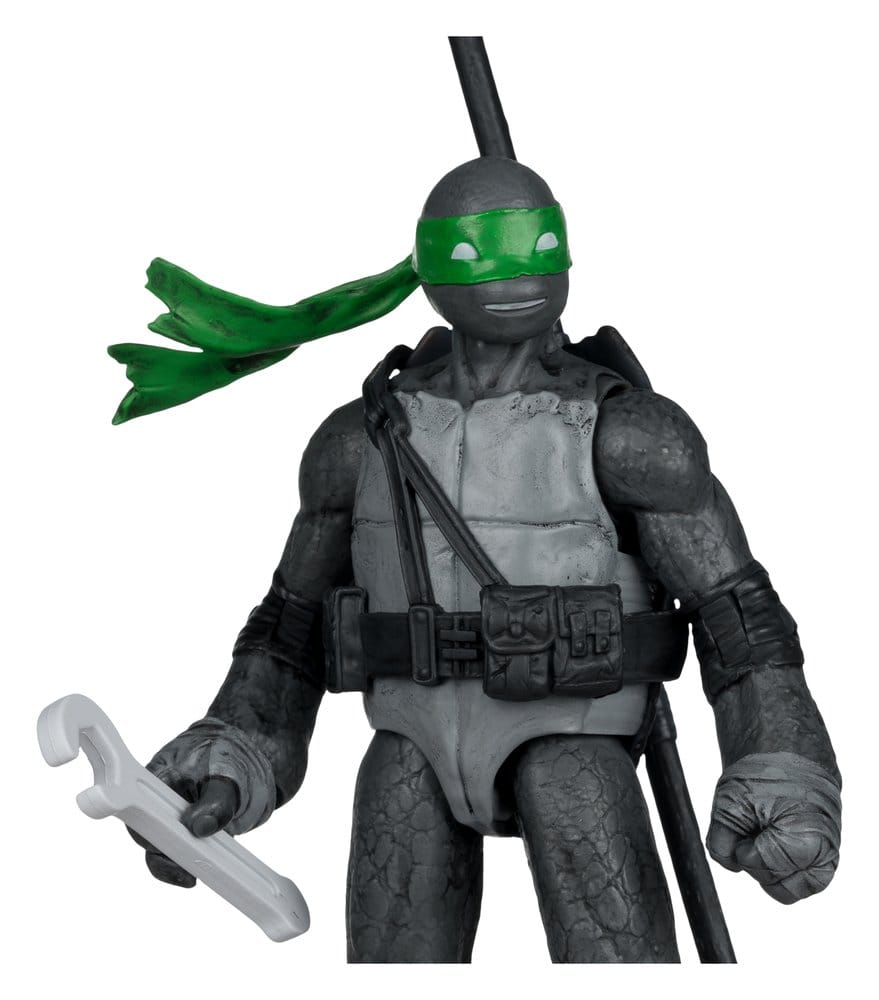 Las Tortugas Ninja Page Punchers Figura Donatello (Black White & Green ) (Red Platinum Edition) 13 cm