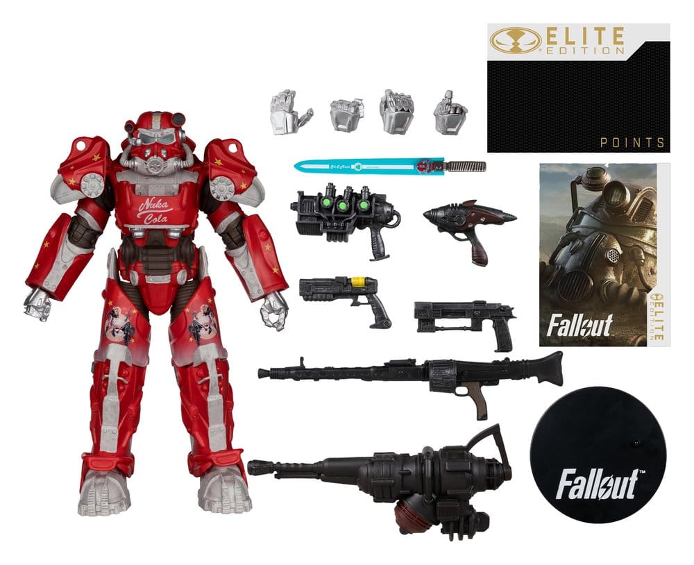 Fallout McFarlane Elite Edition Figura Fallout 76 Nuka Cola T-60 (Gold Label) 19 cm
