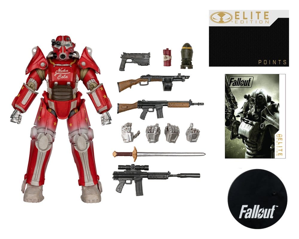 Fallout McFarlane Elite Edition Figura Deluxe T-45B Nuka Cola 20 cm