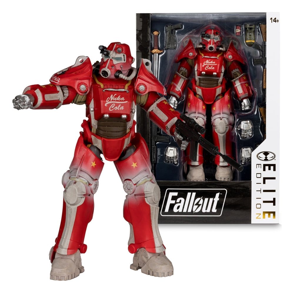 Fallout McFarlane Elite Edition Figura Deluxe T-45B Nuka Cola 20 cm