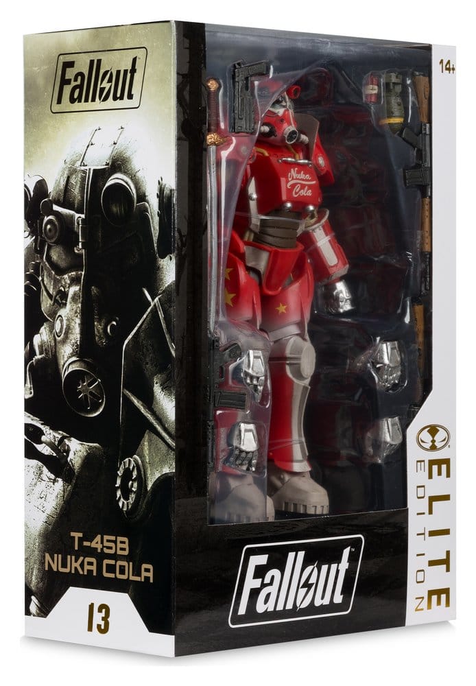 Fallout McFarlane Elite Edition Figura Deluxe T-45B Nuka Cola 20 cm