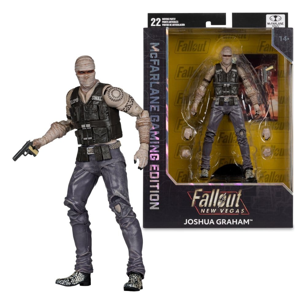 Fallout Gaming Edition Figura Joshua Graham 17 cm