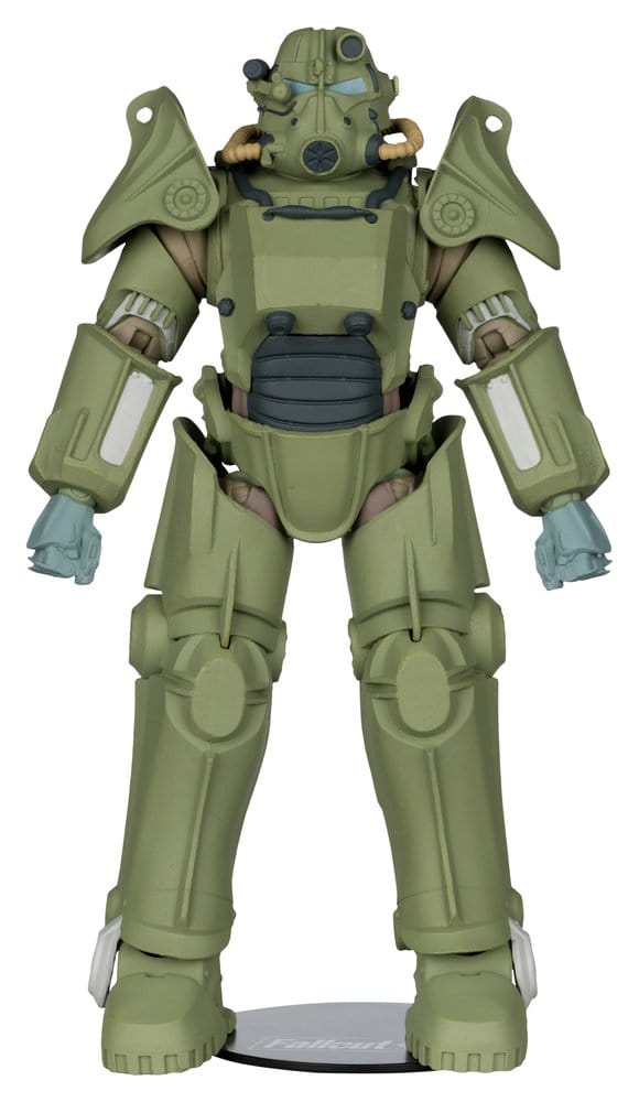 Fallout 76 Gaming Edition Figura T-45 Military Armor (Red Platinum Edition) 20 cm
