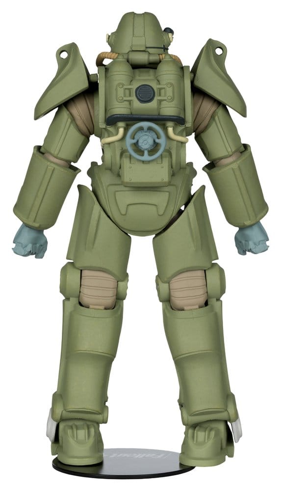 Fallout 76 Gaming Edition Figura T-45 Military Armor (Red Platinum Edition) 20 cm