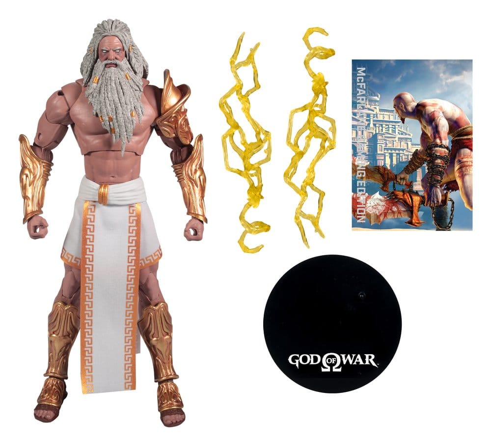 God of War McFarlane Gaming Edition Figura Zeus 18 cm