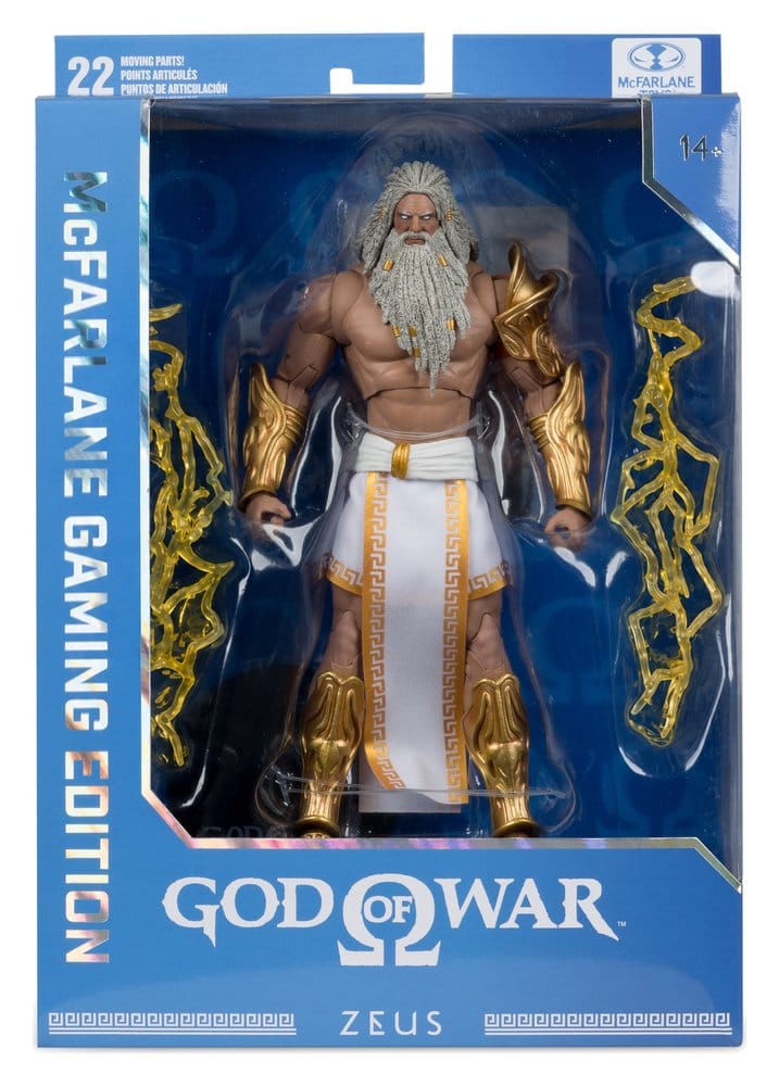 God of War McFarlane Gaming Edition Figura Zeus 18 cm