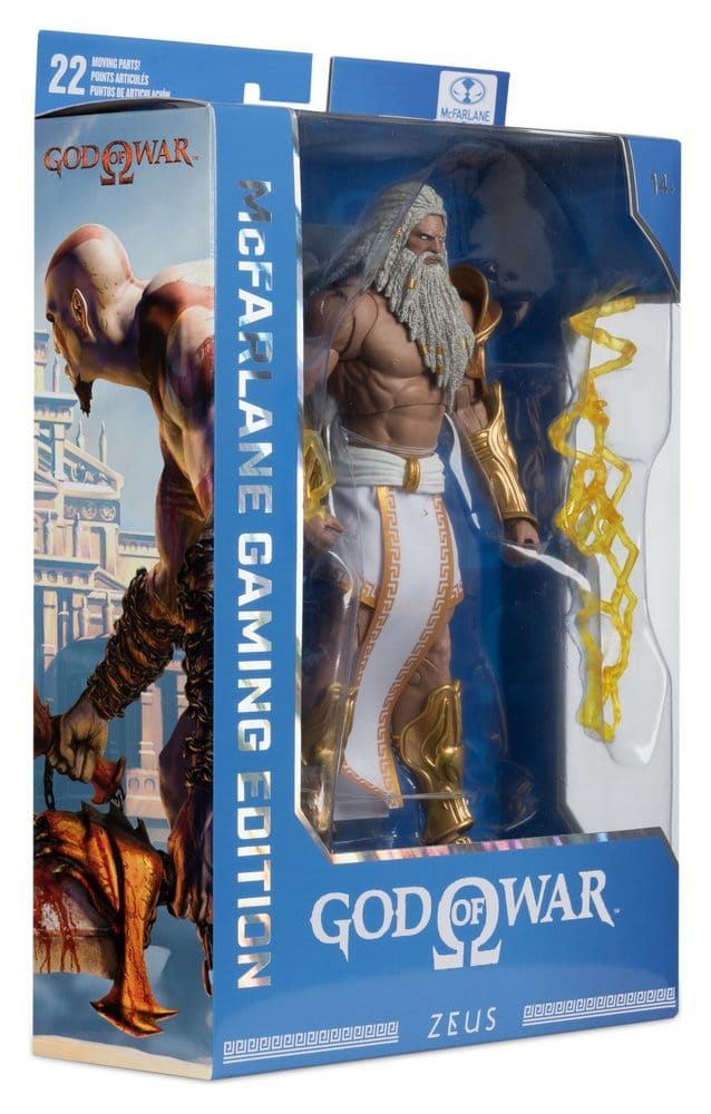 God of War McFarlane Gaming Edition Figura Zeus 18 cm