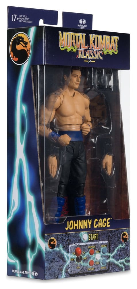Mortal Kombat Klassics Figura de Acción Johnny Cage 19 cm