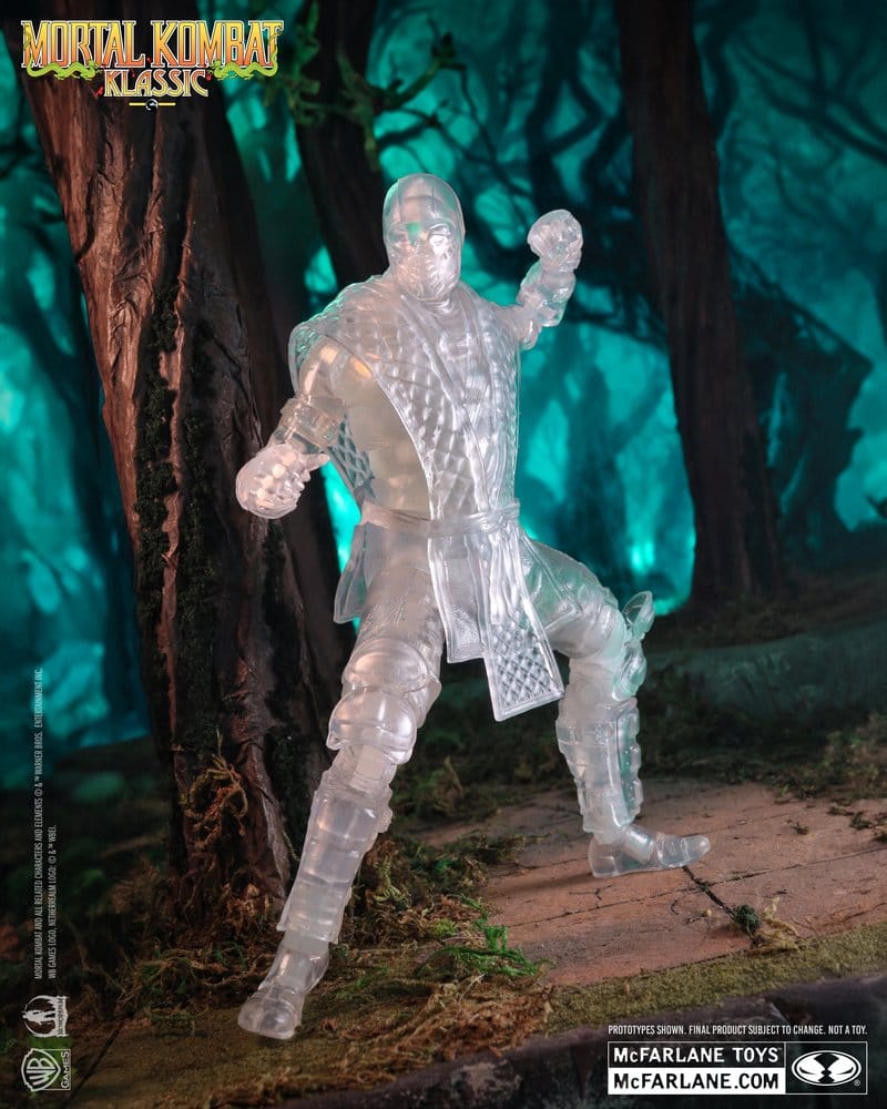 Mortal Kombat Klassic Figura Reptile (Invisible) 18 cm