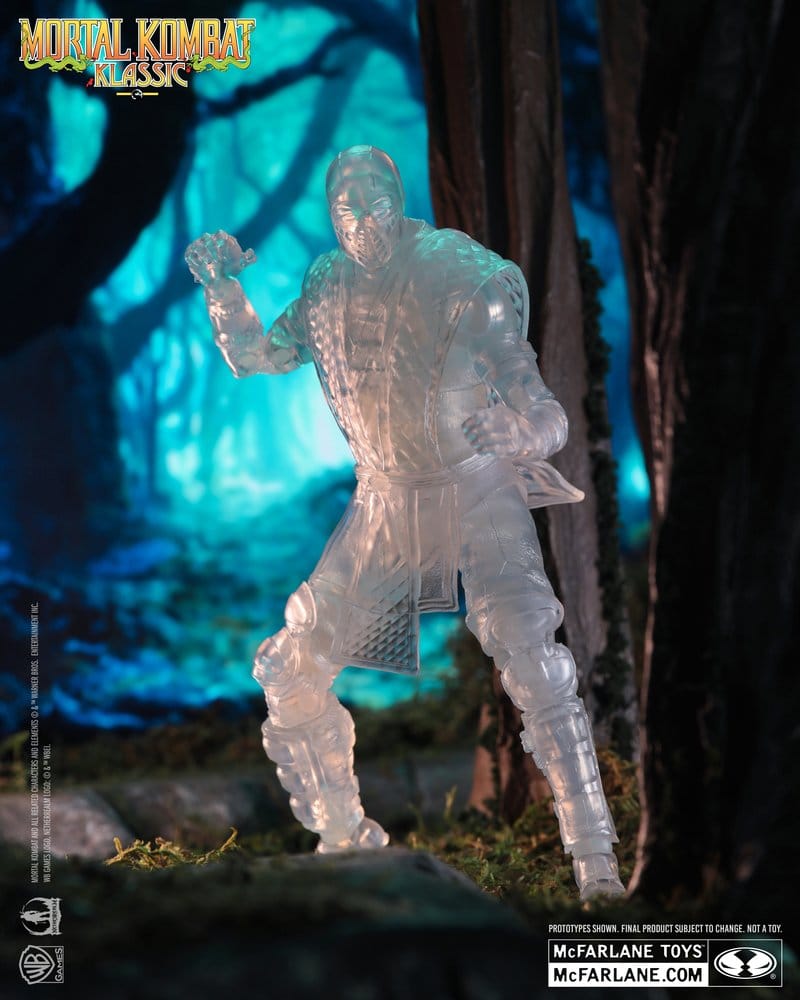 Mortal Kombat Klassic Figura Reptile (Invisible) 18 cm