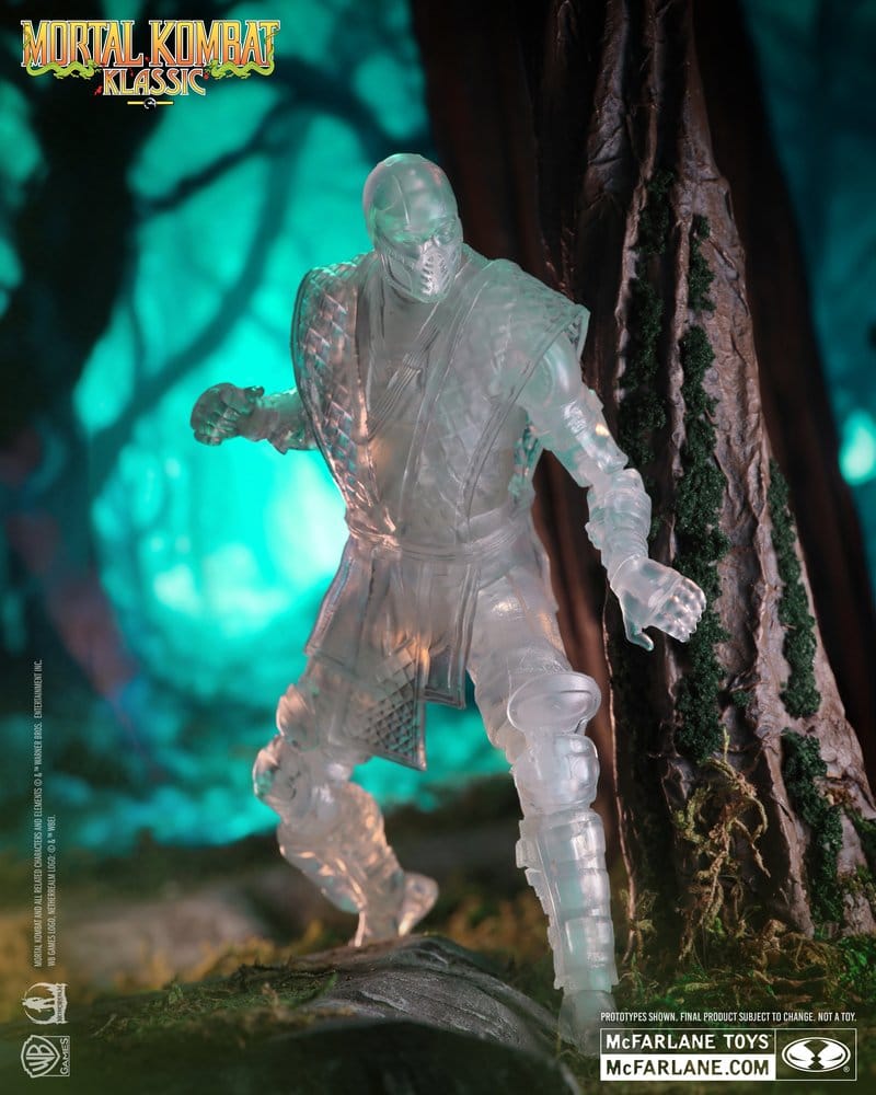 Mortal Kombat Klassic Figura Reptile (Invisible) 18 cm
