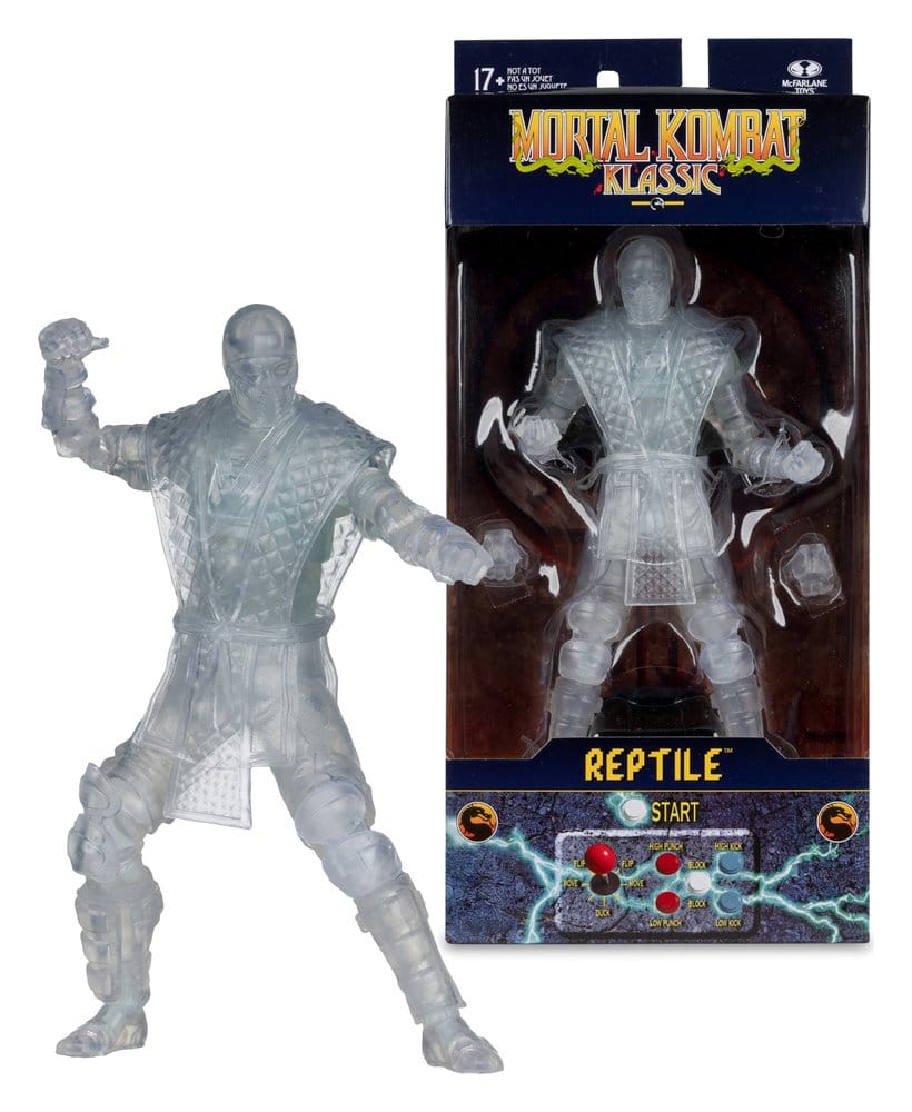Mortal Kombat Klassic Figura Reptile (Invisible) 18 cm