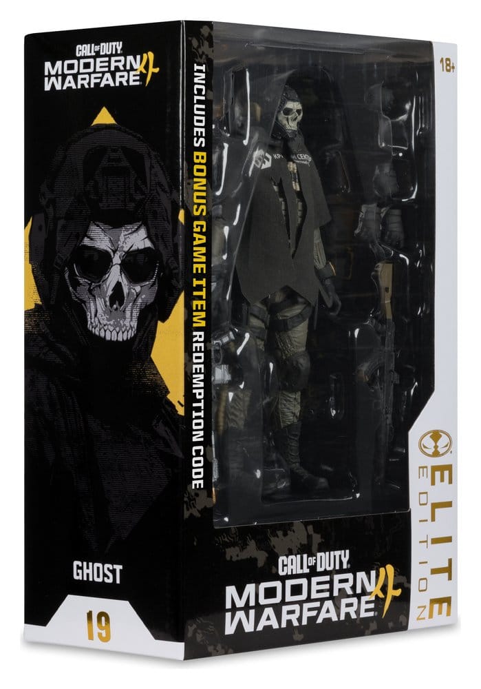 Call of Duty McFarlane Elite Edition Figura Deluxe Ghost (Call of Duty: Modern Warfare 4) #19 18 cm